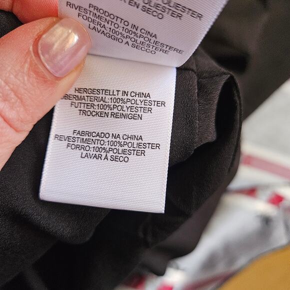 Joie Minia Black Satin Brocade Ruffle Mini Dress Size 2 Dark Floral Whimsigoth - Picture 7 of 11